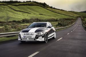 Audi S3 Sportback Prototype 2020 года 